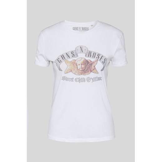 C&A T-Shirt-Guns N' Roses, Biały, Rozmiar: XS