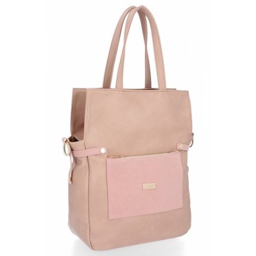 Shopper bag Conci duża na ramię matowa elegancka 