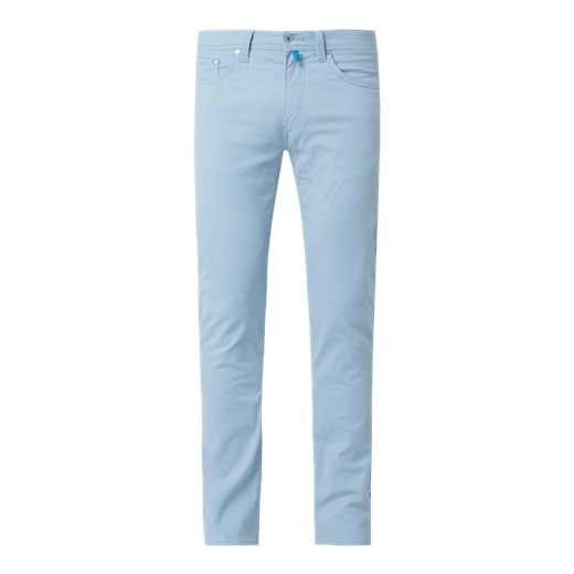 Spodnie o kroju tapered fit z dodatkiem streczu model ‘Lyon’ — ‘Futureflex’  Pierre Cardin 36/34 Peek&Cloppenburg 
