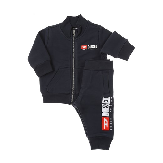 Diesel Komplet Niemowlęcy dla Chłopców, niebieski (Blue Navy), Bawełna, 2019, 12 M 18M 2Y 3M 3Y 6M 9M  Diesel 18M RAFFAELLO NETWORK