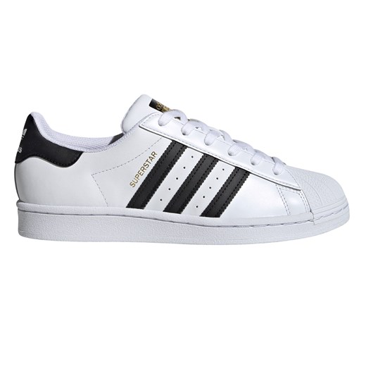 Buty sportowe damskie Adidas sznurowane wiosenne na płaskiej podeszwie bez wzorów