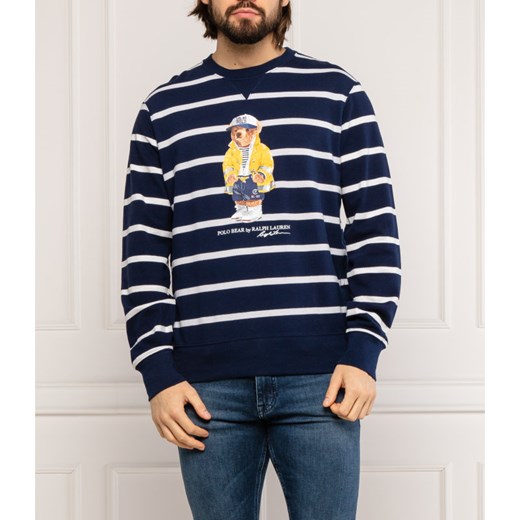 Sweter męski Polo Ralph Lauren młodzieżowy w paski 