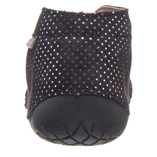 Skórzane buty w kolorze granatowym do nauki chodzenia  Richter Shoes 21 wyprzedaż Limango Polska 