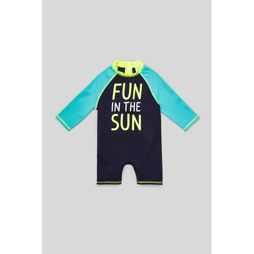 C&A Niemowlęcy kostium kąpielowy, Niebieski, Rozmiar: 110