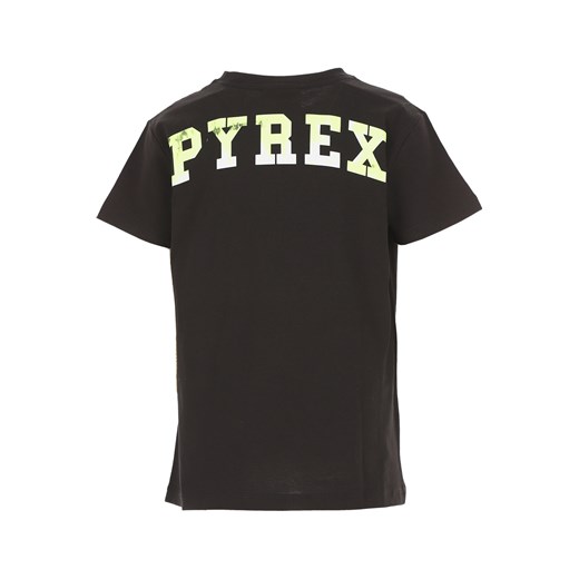 Pyrex Koszulka Dziecięca dla Chłopców Na Wyprzedaży, czarny, Bawełna, 2019, L S
