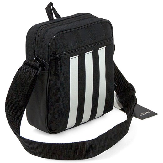 Saszetka ADIDAS torebka torba na ramię listonoszka FL1750 czarno-biale