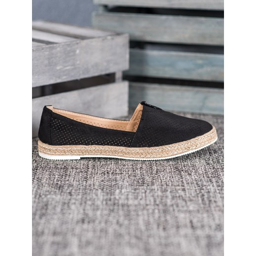 Espadryle damskie CzasNaButy bez zapięcia casual