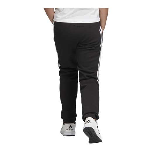 Spodnie chłopięce Adidas czarne bez wzorów 
