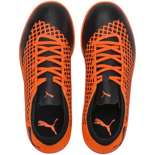 Buty sportowe dziecięce pomarańczowe Puma 