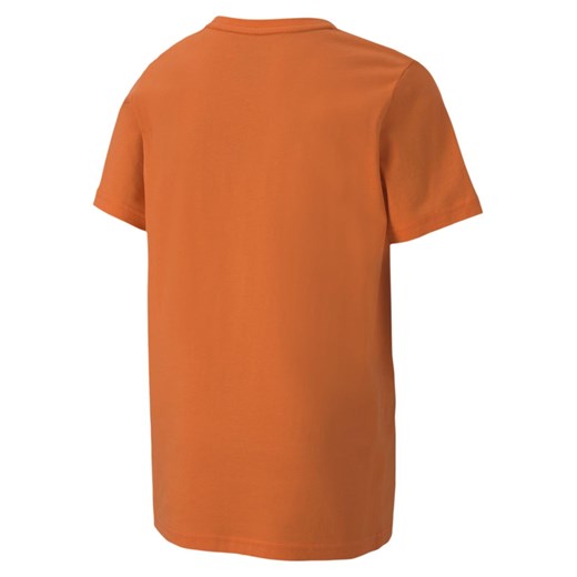 T-shirt chłopięce Puma pomarańczowa 