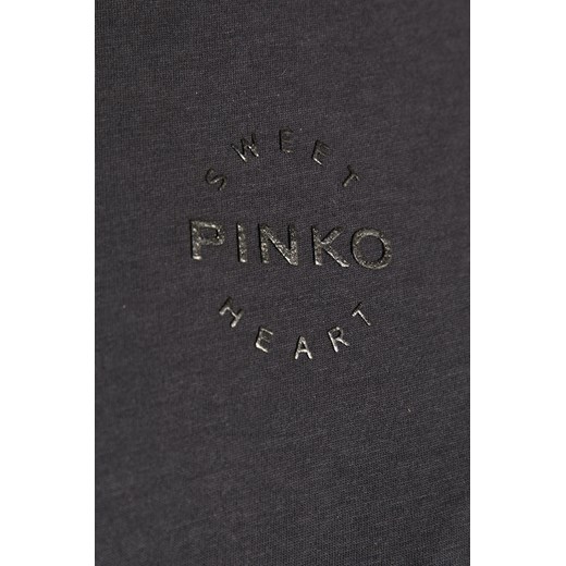 Bluzka damska Pinko casual z krótkim rękawem bawełniana 