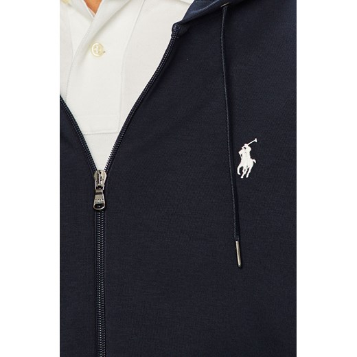 Bluza męska Polo Ralph Lauren granatowa bez wzorów casual 