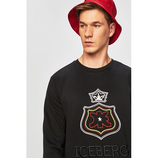 Bluza męska Iceberg na jesień w stylu młodzieżowym 