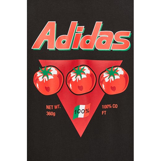 Bluza męska Adidas Originals z napisem czarna 