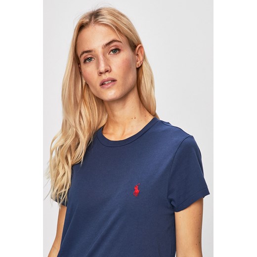 Bluzka damska Polo Ralph Lauren granatowa casualowa 