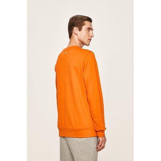 Pomarańczowy bluza męska Calvin Klein bawełniana 