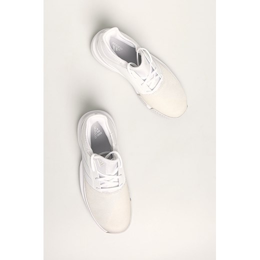 Buty sportowe damskie Adidas Performance białe gładkie wiązane 