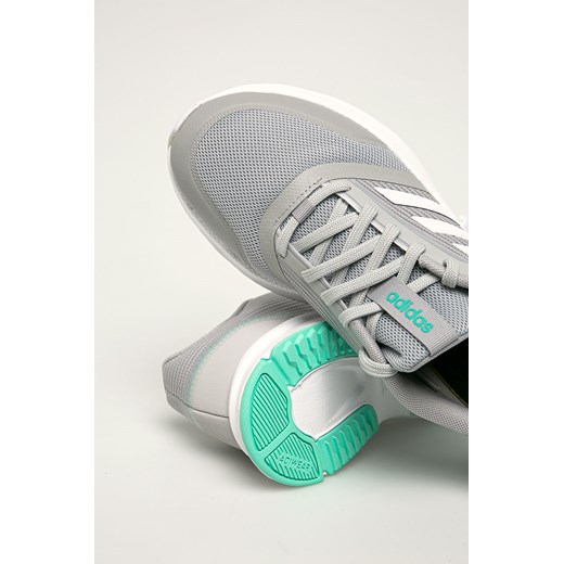 Buty sportowe damskie Adidas z gumy na płaskiej podeszwie 