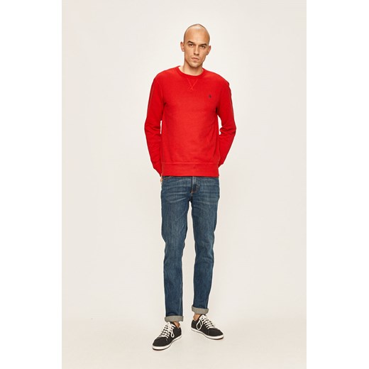 Bluza męska Polo Ralph Lauren jesienna czerwona 