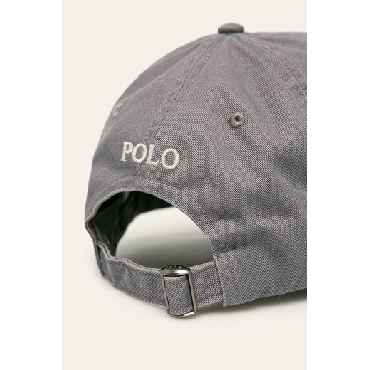 Polo Ralph Lauren czapka z daszkiem męska szara 