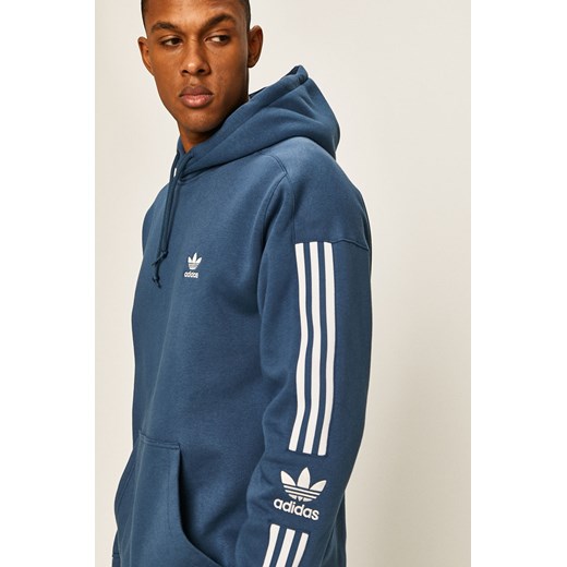 Bluza męska Adidas Originals niebieska jesienna 