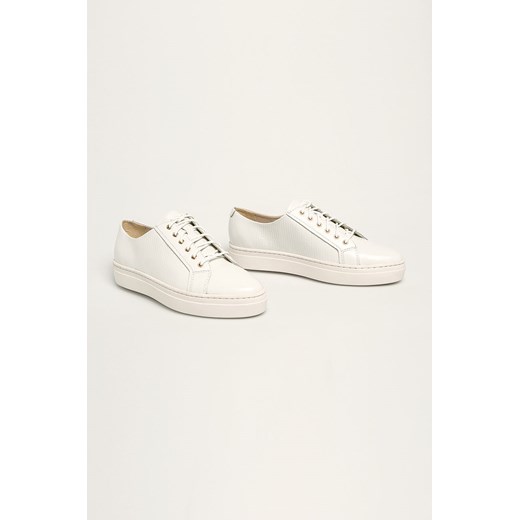 Buty sportowe damskie Vagabond białe wiązane bez wzorów 