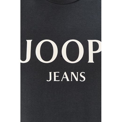 Granatowy t-shirt męski Joop! z krótkimi rękawami 