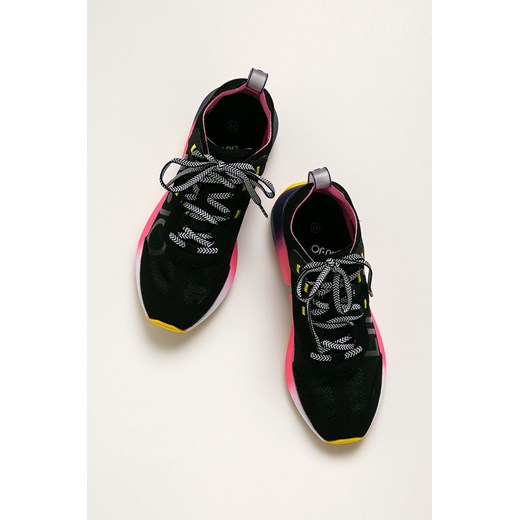 Buty sportowe męskie czarne Liu Jo zamszowe sznurowane 