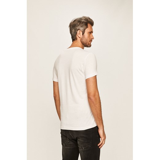 Calvin Klein t-shirt męski gładki z krótkimi rękawami 