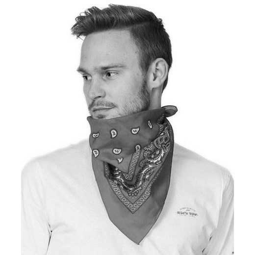 Czarna Bandana, Bandamka Męska -Pako Jeans- 100% Bawełna, Wzór Paisley BDMKPJNSczarna  Pako Jeans  JegoSzafa.pl