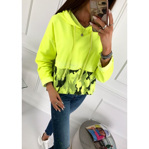 Bluza - E703 cytrynowy neon Ifriko.pl  uniwersalny 