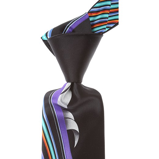 Krawat Pancaldi w abstrakcyjnym wzorze 