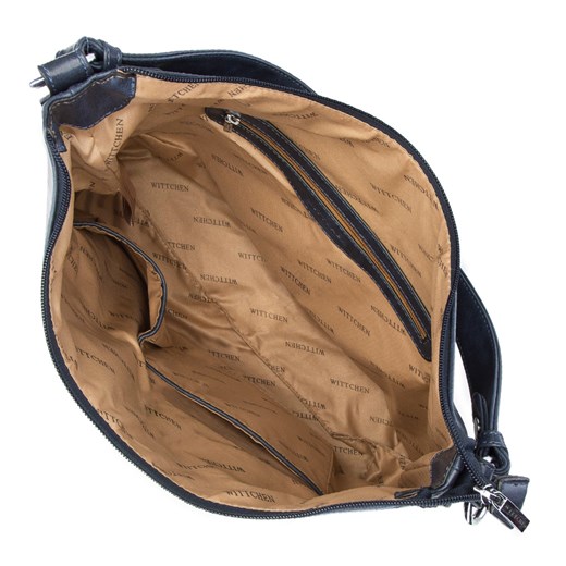 Shopper bag Wittchen bez dodatków ze skóry ekologicznej na ramię duża 