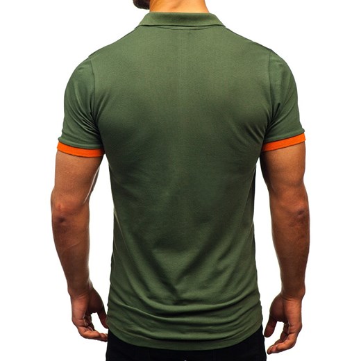 Koszulka polo męska zielona Bolf 171222 Denley  S promocja  