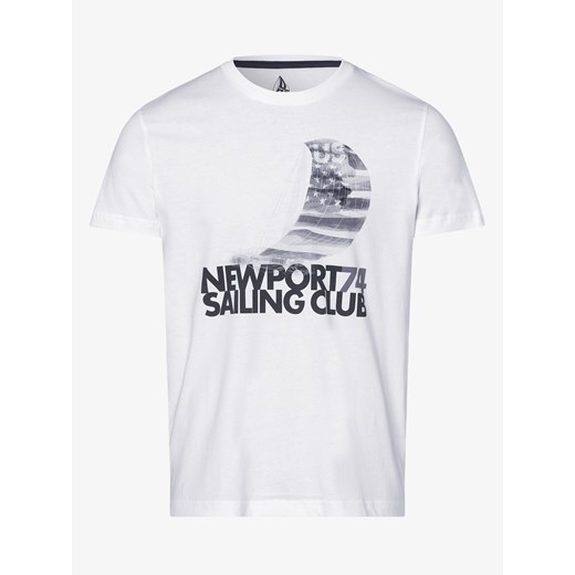 Andrew James Sailing - T-shirt męski, biały Andrew James Sailing  XXXL vangraaf