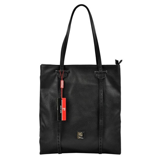 Shopper bag Pierre Cardin czarna 