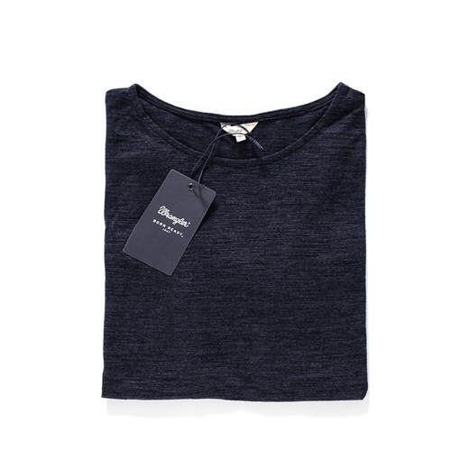 DAMSKI LONGSLEEVE WRANGLER L/S MIX TEE BLUE INDIGO W7329E441