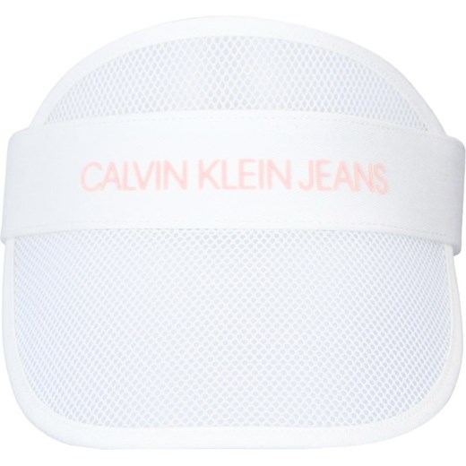Czapka dziecięca biała Calvin Klein 
