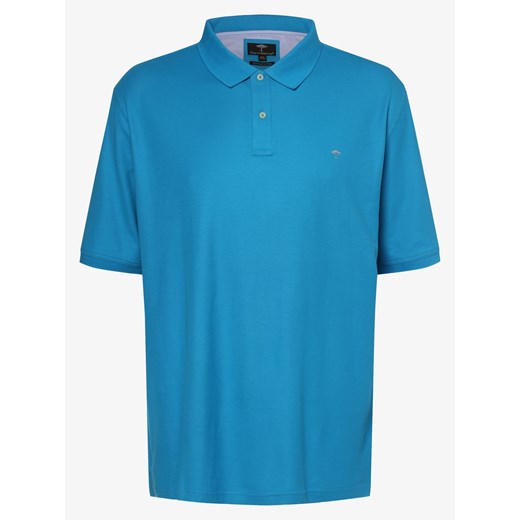 Fynch-Hatton - Męska koszulka polo, niebieski Fynch-hatton   vangraaf