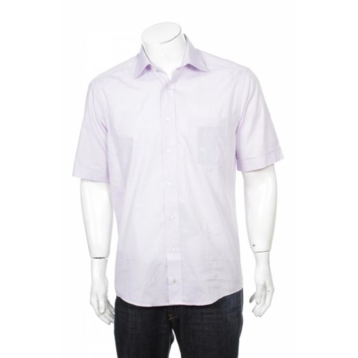 Koszula męska fioletowa Redmond gładka elegancka 