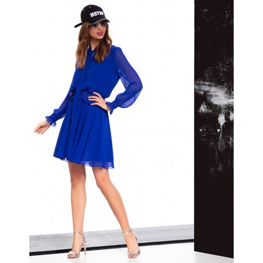 Sukienka M By Maya Palma oversize niebieska mini 