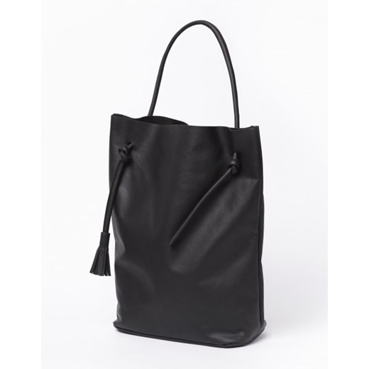 Shopper bag Look Made With Love mieszcząca a6 bez dodatków skórzana 