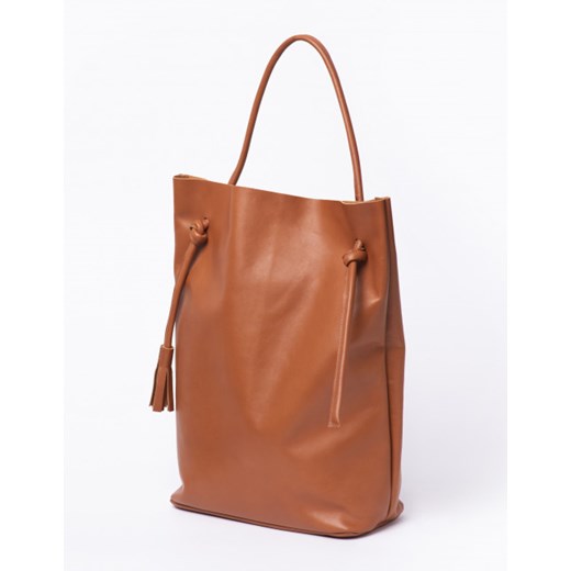Shopper bag Look Made With Love matowa skórzana mieszcząca a6 bez dodatków 