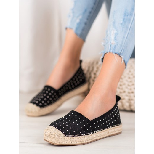 Espadryle damskie CzasNaButy bez zapięcia