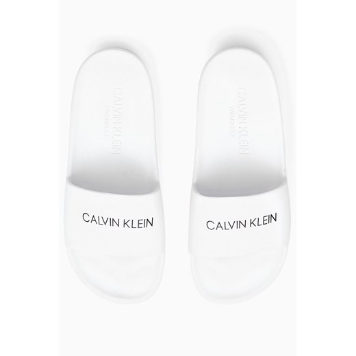 Klapki damskie białe Calvin Klein 