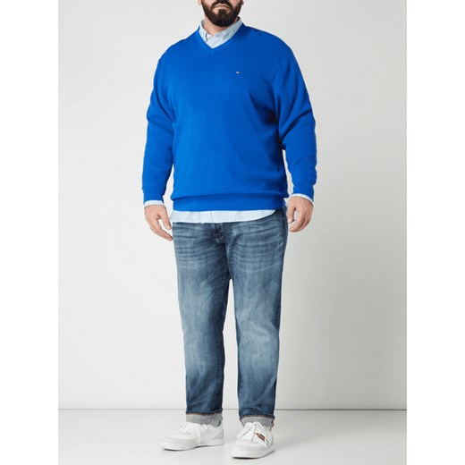 Tommy Hilfiger Big & Tall sweter męski w serek