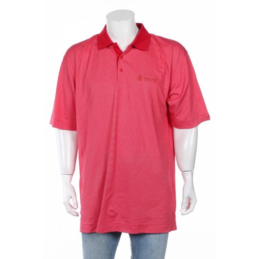 T-shirt męski Cutter & Buck casual czerwony 