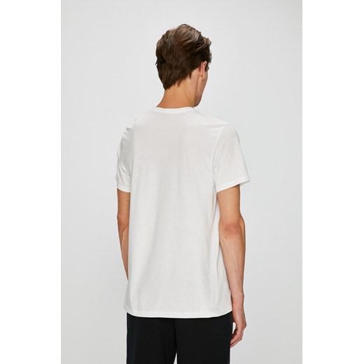 T-shirt męski biały Calvin Klein Underwear z krótkimi rękawami 