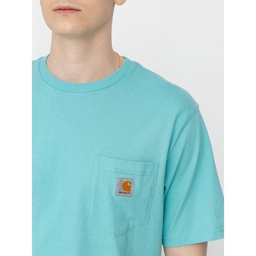 T-shirt męski Carhartt Wip bez wzorów z krótkimi rękawami 