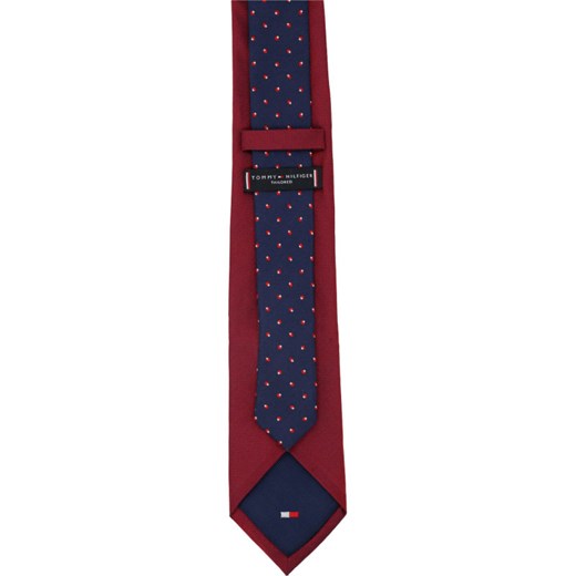 Czerwony krawat Tommy Hilfiger 